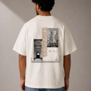 T-shirt Cotton Casablanca - Blanc Cassé