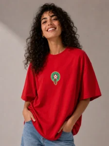 T-shirt Football Maroc – Rouge