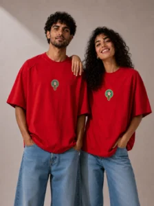 Pack Duo Football Maroc – Blanc/Rouge