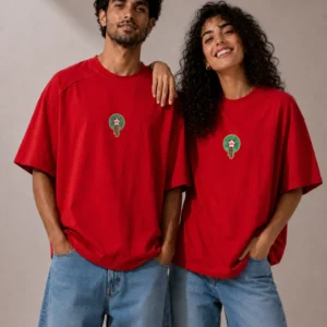 Pack Duo Football Maroc – Blanc/Rouge